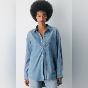 Denim Forum The '80s Comfy Denim Shirt